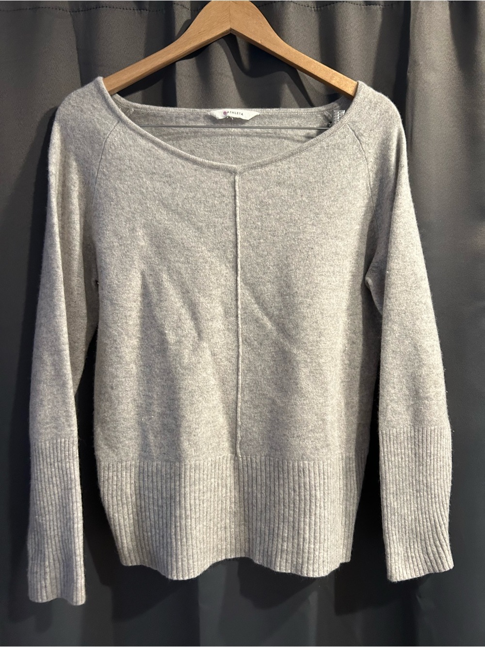 Athleta SM 100% cashmere sweater.